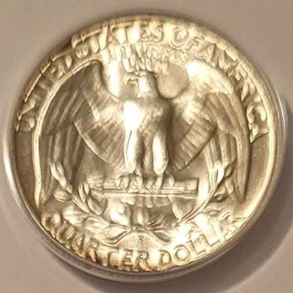 1944 S Washington Quarter MS66 ANACS - Picture 4 of 4